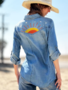 Billy T Billy T Hello Sunshine Denim Shirt