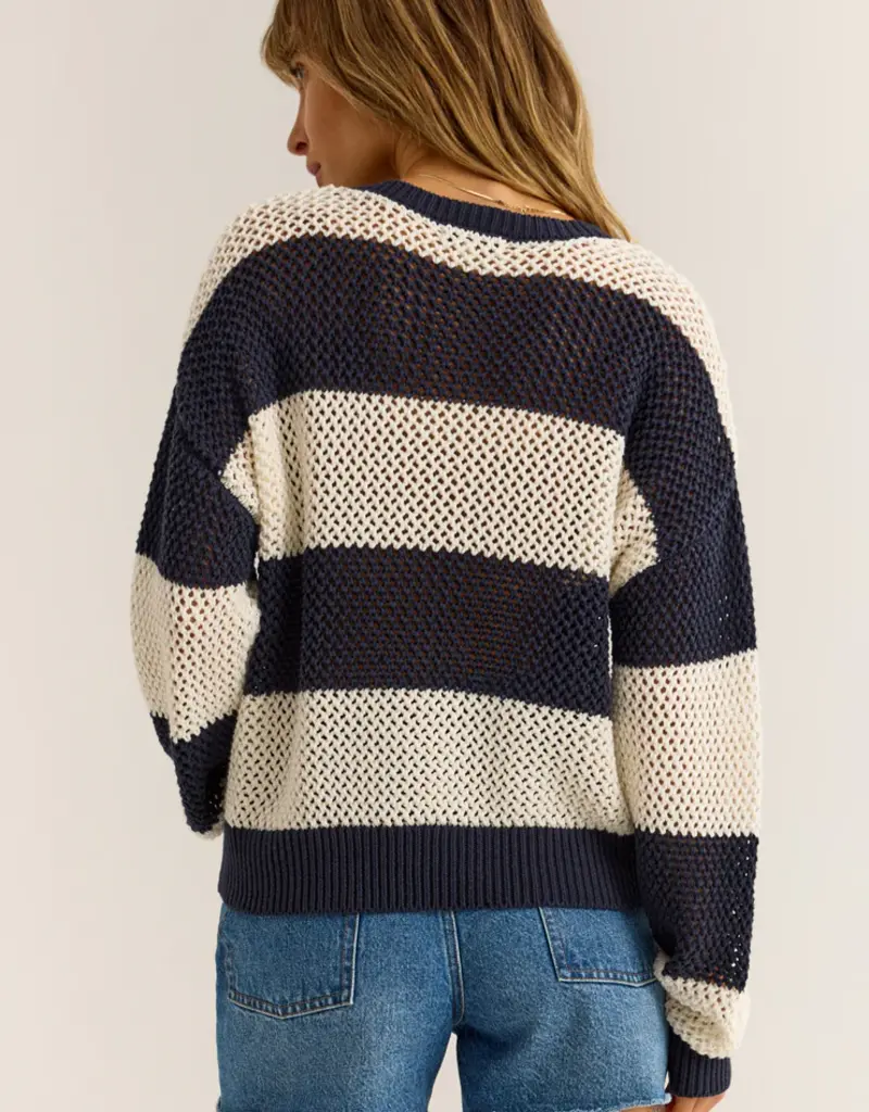 Z Supply Z Supply Broadbeach Striped Sweater