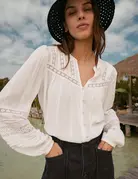 Z Supply Z Supply Jude Lace Top