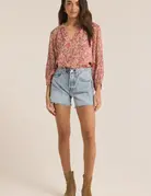 Z Supply Z Supply Carine Lima Floral Top