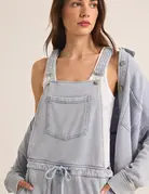 Z Supply Z Supply Knit Denim Overalls