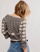 Free People Free People Geo Floral Cardigan