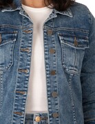 KUT From The Kloth KUT Kara Raw Hem Denim Jacket