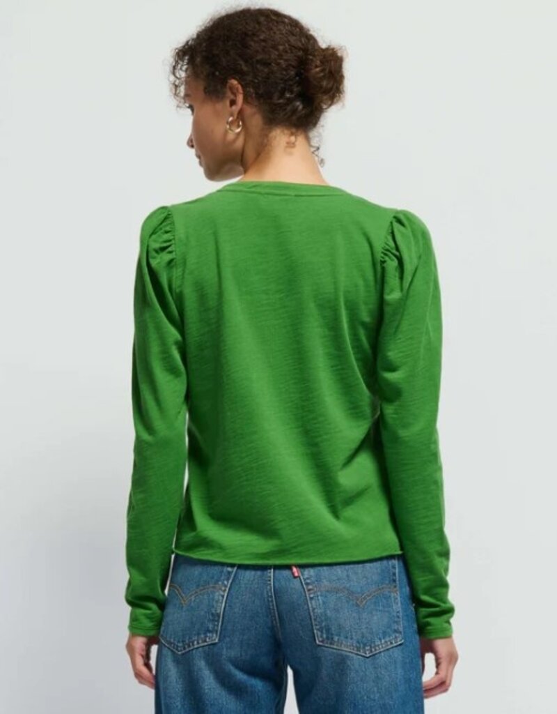 Nation LTD Nation Ltd Valita Split Neck Top