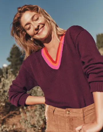 Marine Layer Marine Layer Bella Cropped Sweater