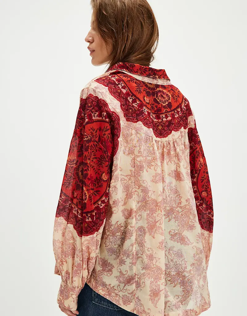 Free People Free People Rose Bud Blouse