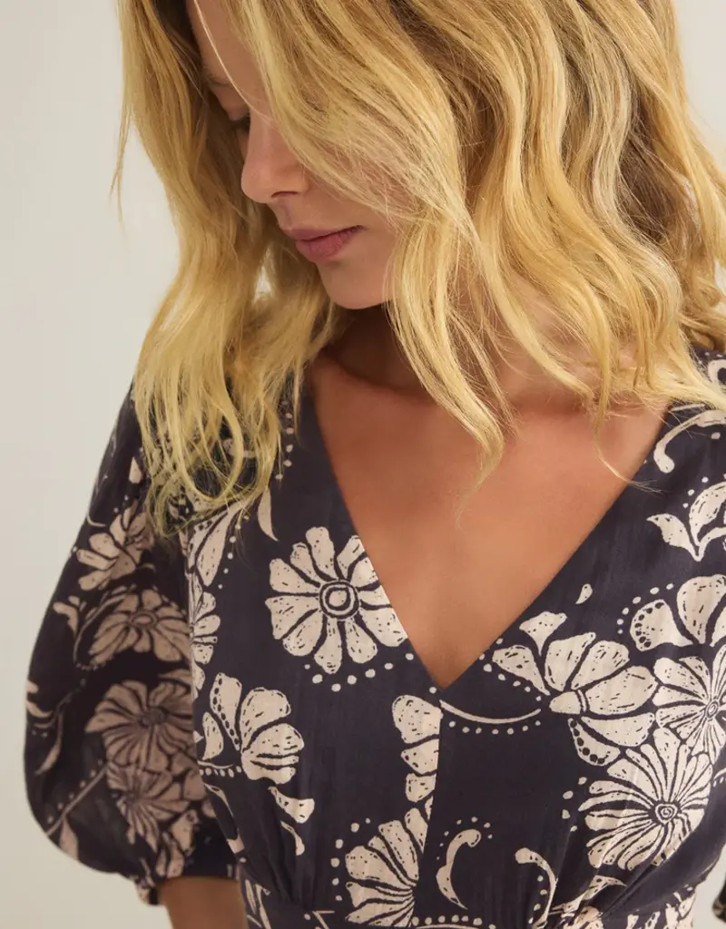 Z Supply Z Supply Adelina Ari Floral Midi Dress