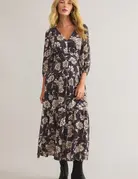 Z Supply Z Supply Adelina Ari Floral Midi Dress