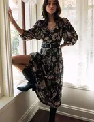 Z Supply Z Supply Adelina Ari Floral Midi Dress