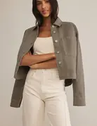 Z Supply Z Supply All Day Cropped Denim Jacket