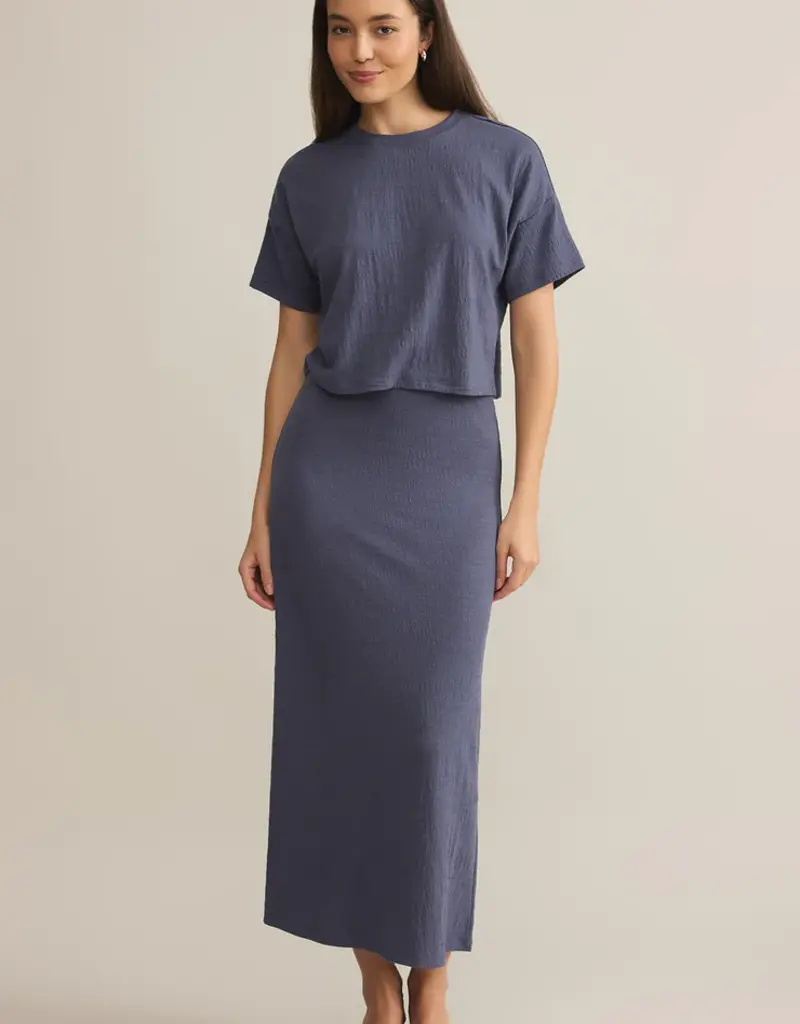 Z Supply Z Supply Delavine Textured Midi Skirt