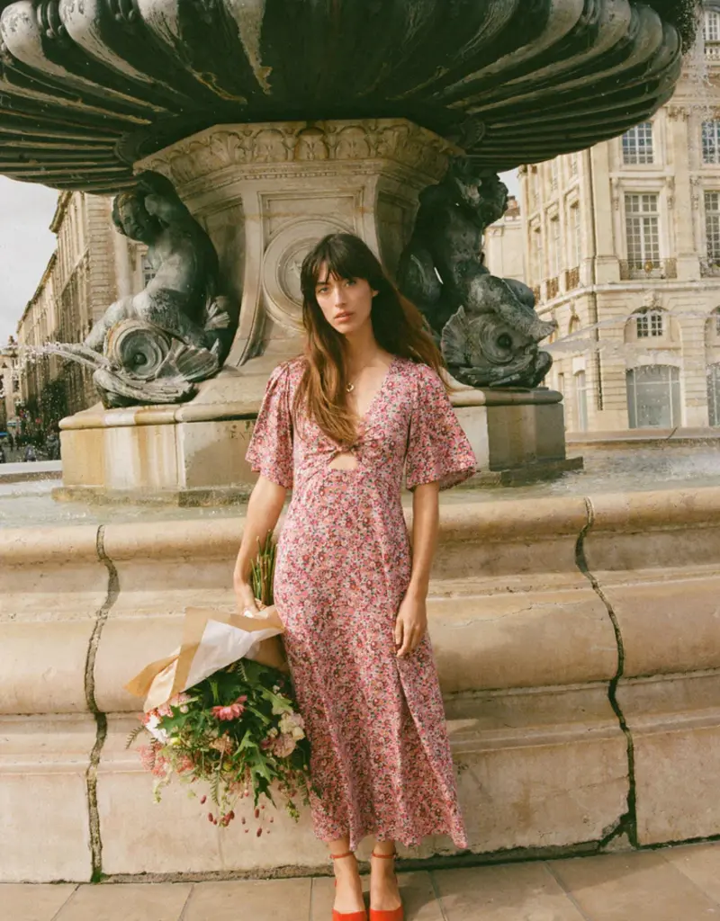 Z Supply Z Supply Mavis Dulce Floral Midi Dress