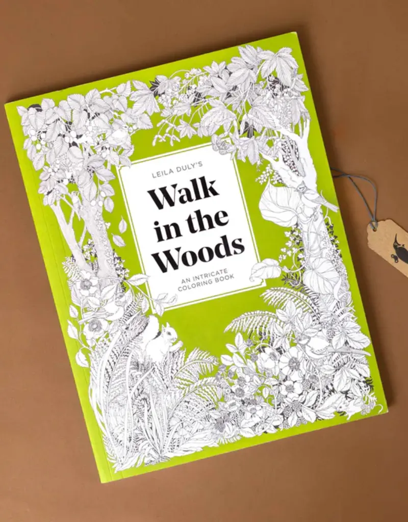 Abrams-Stewart Tabori Leila Duly's Walk in the Woods COLORING BOOK
