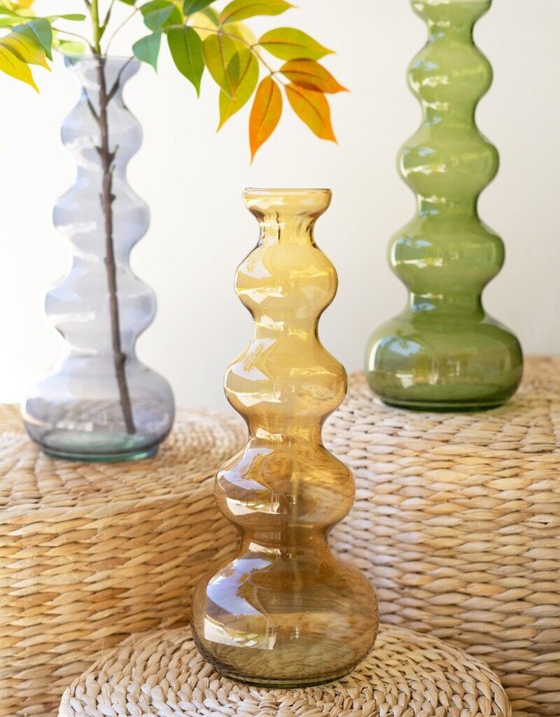 Kalalou Kalalou Glass Bubble Vase