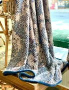 Patina Vie Patina Vie Velvet Edge Throw