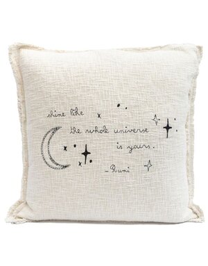 Sugarboo Designs Sugarboo Embroidered Rumi Pillow