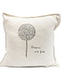 Sugarboo Designs Sugarboo Embroidered "Dreams Are Free" Pillow