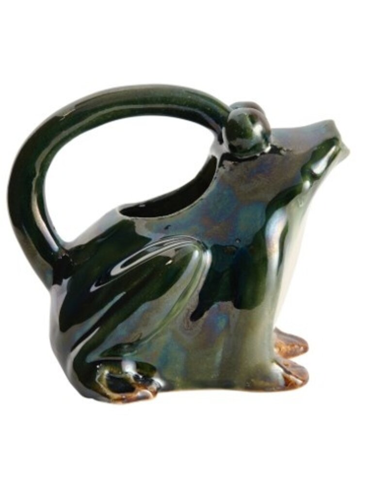 Creative Co-op Frog Watering Pitcher