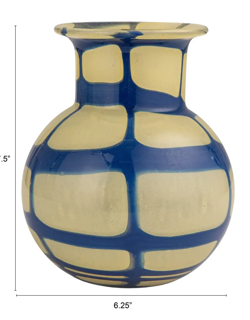 Bloomingville Glass Belly Vase