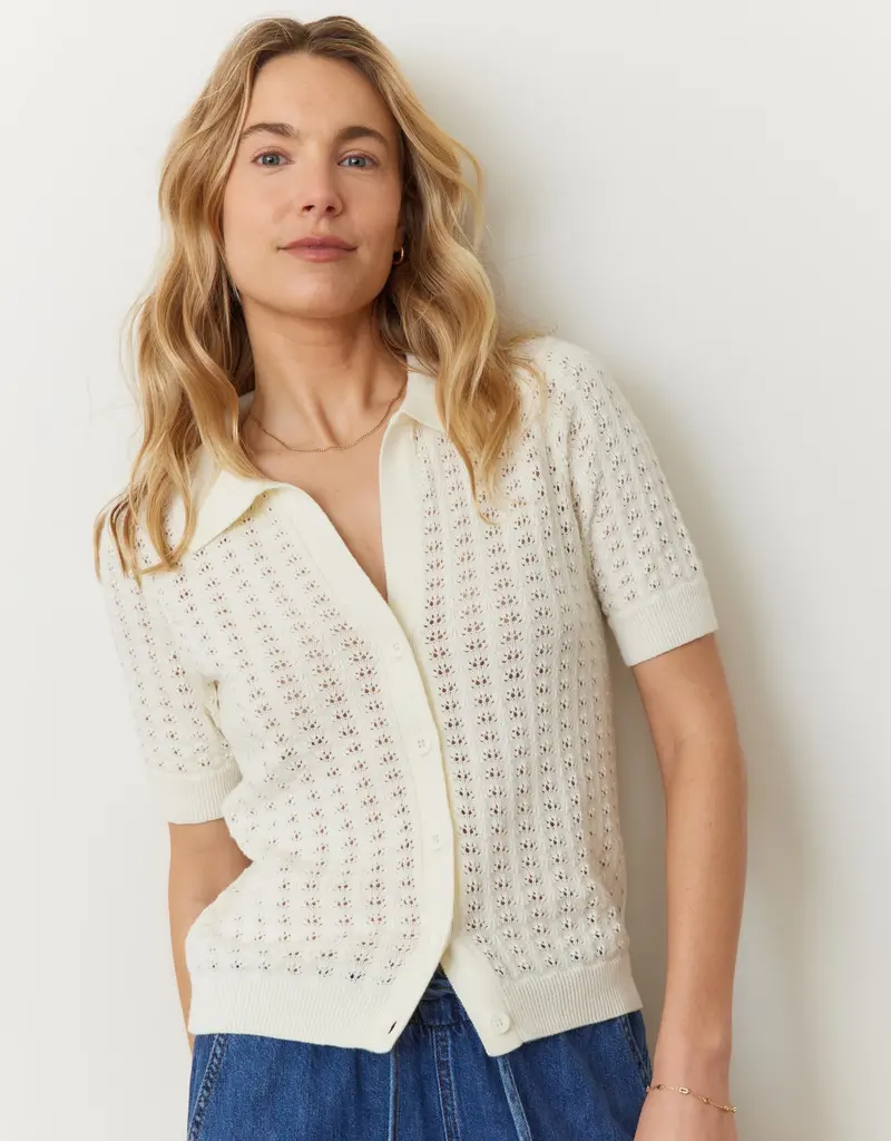 Marine Layer Marine Layer Piper Knit Resort Shirt