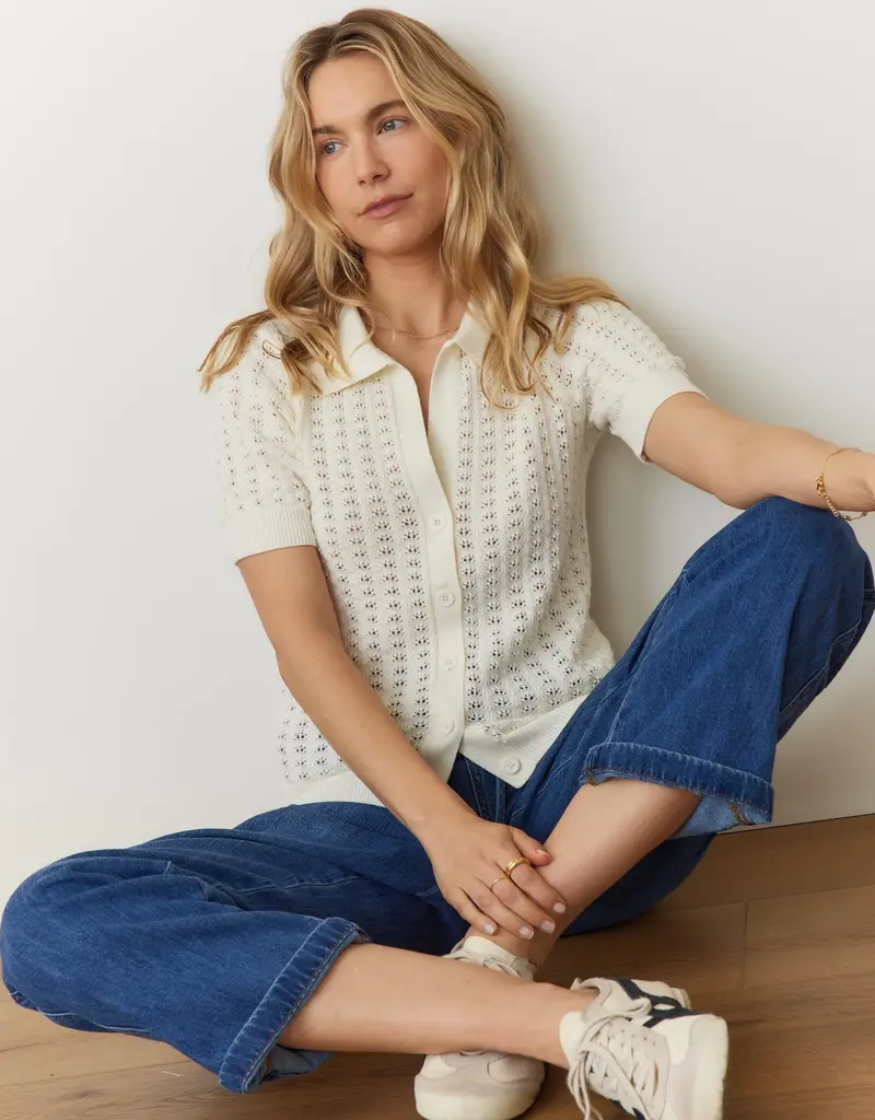 Marine Layer Marine Layer Piper Knit Resort Shirt