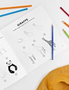 Paige Tate & Co All The Animals: A How to Draw Art Book For Kids