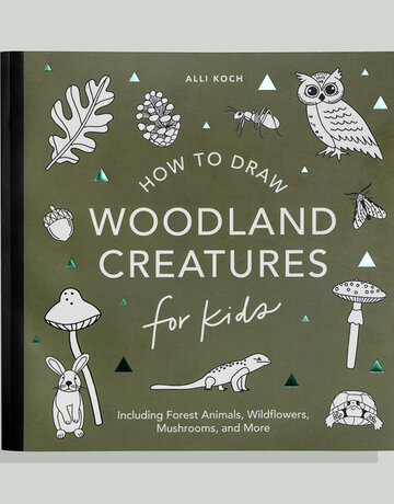 Paige Tate & Co Woodland Creatures: A How to Draw Art Book For Kids