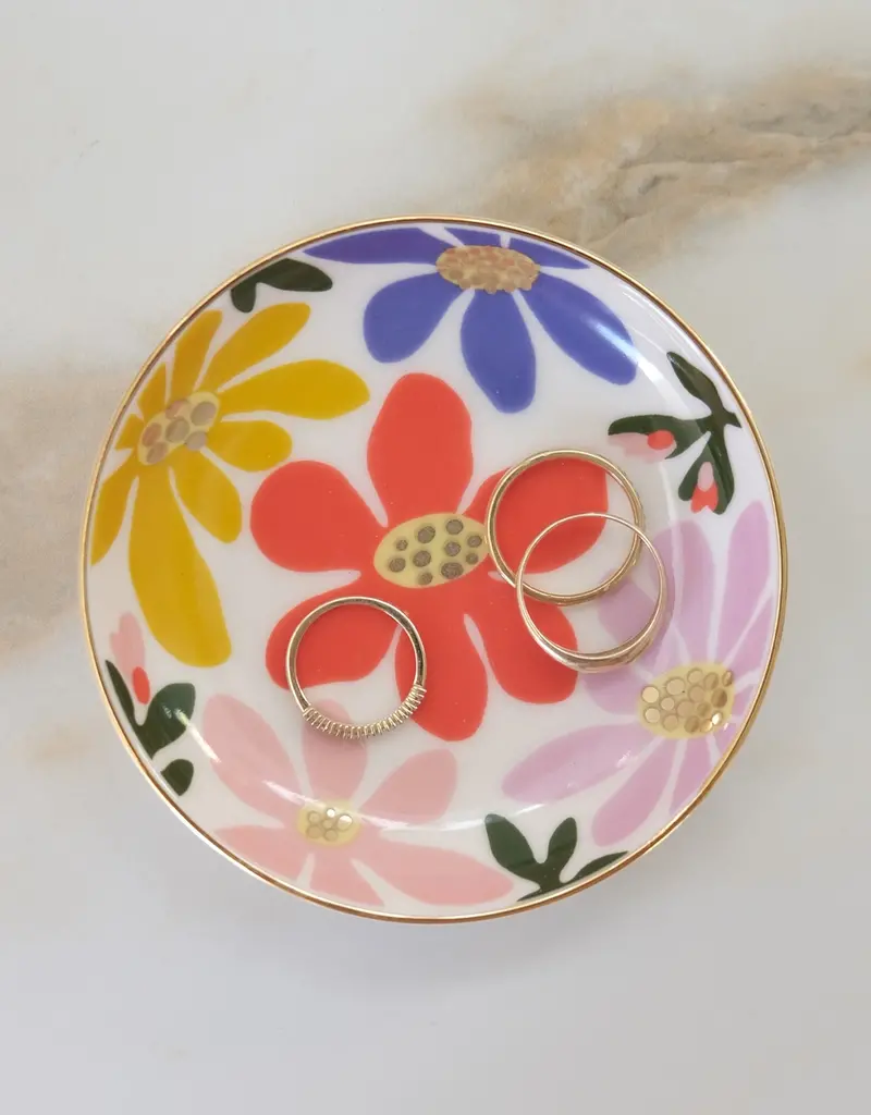 Idlewild Stationary Idlewild Trinket Dish - Primary Blooms