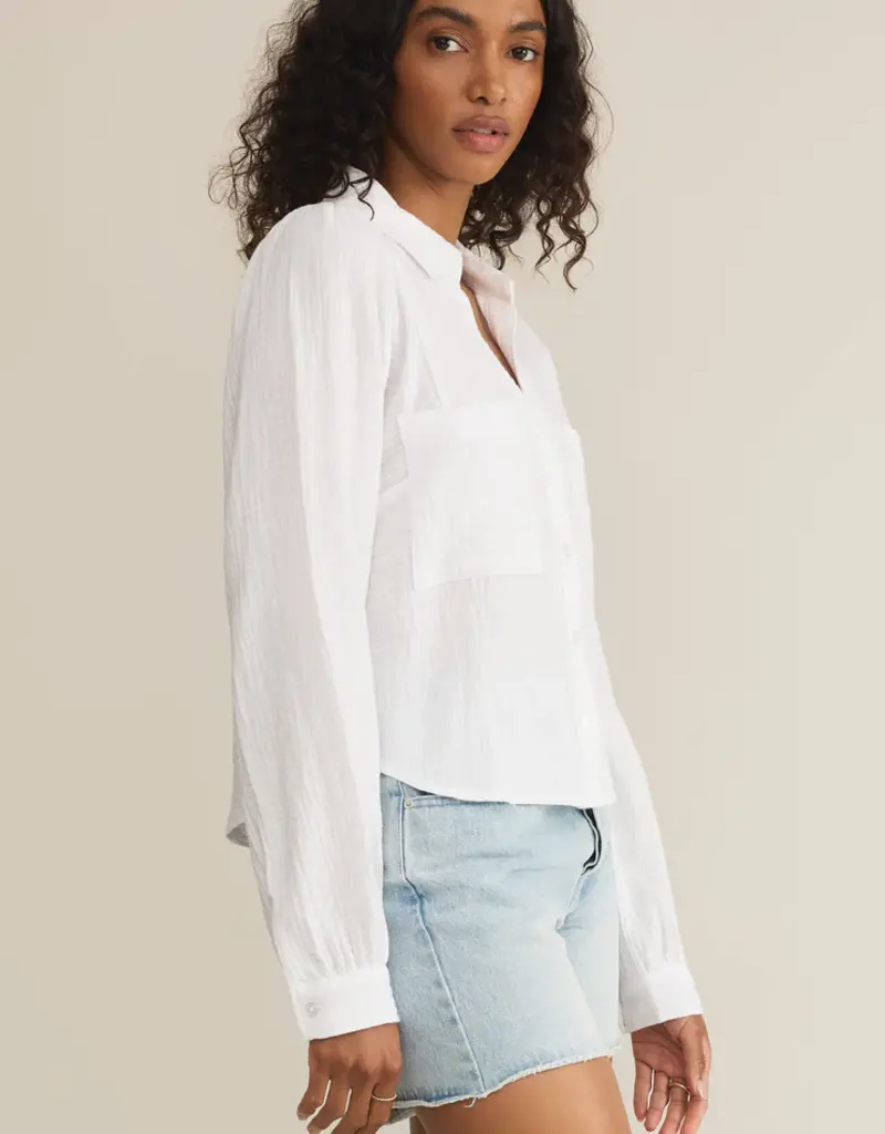 Z Supply Z Supply Campo Button Up Gauze Top