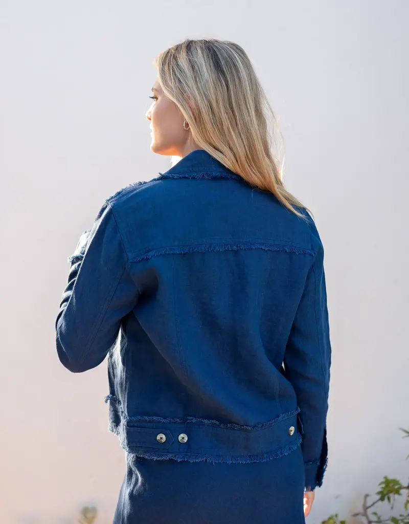 Voyageur by MerSea Voyageur Summer Linen Fray Jacket