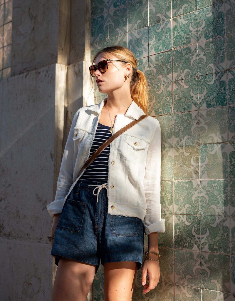 Voyageur by MerSea Voyageur Summer Linen Fray Jacket