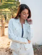 Voyageur by MerSea Voyageur Summer Linen Fray Jacket