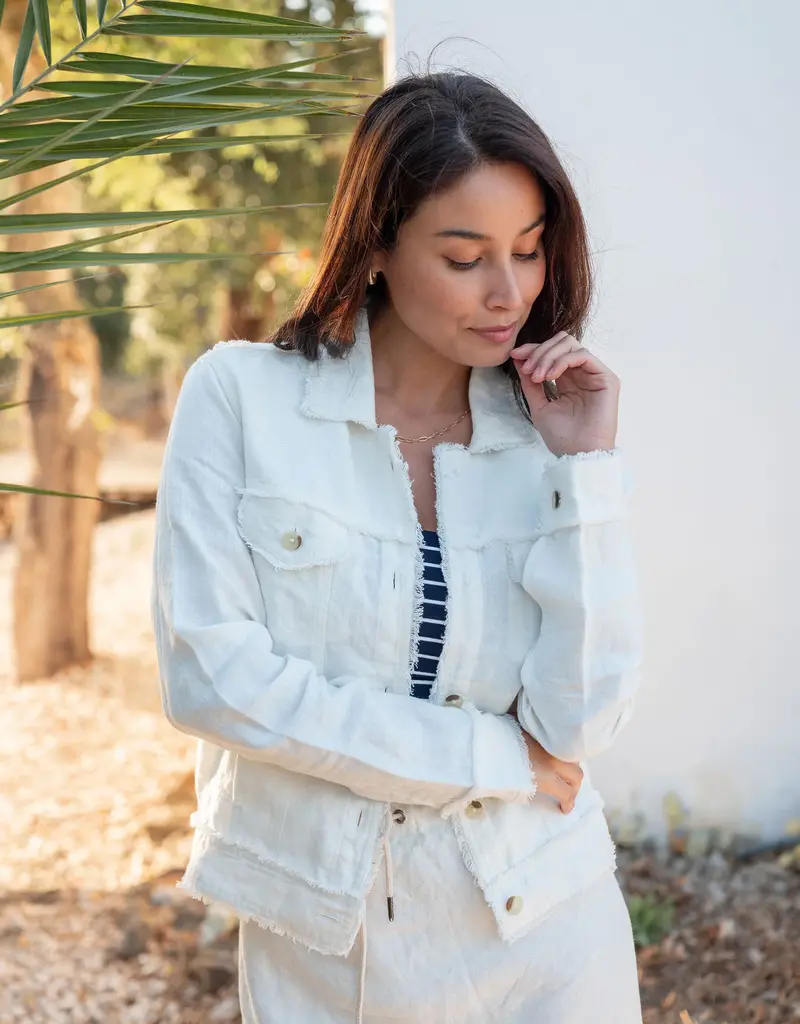 Voyageur by MerSea Voyageur Summer Linen Fray Jacket