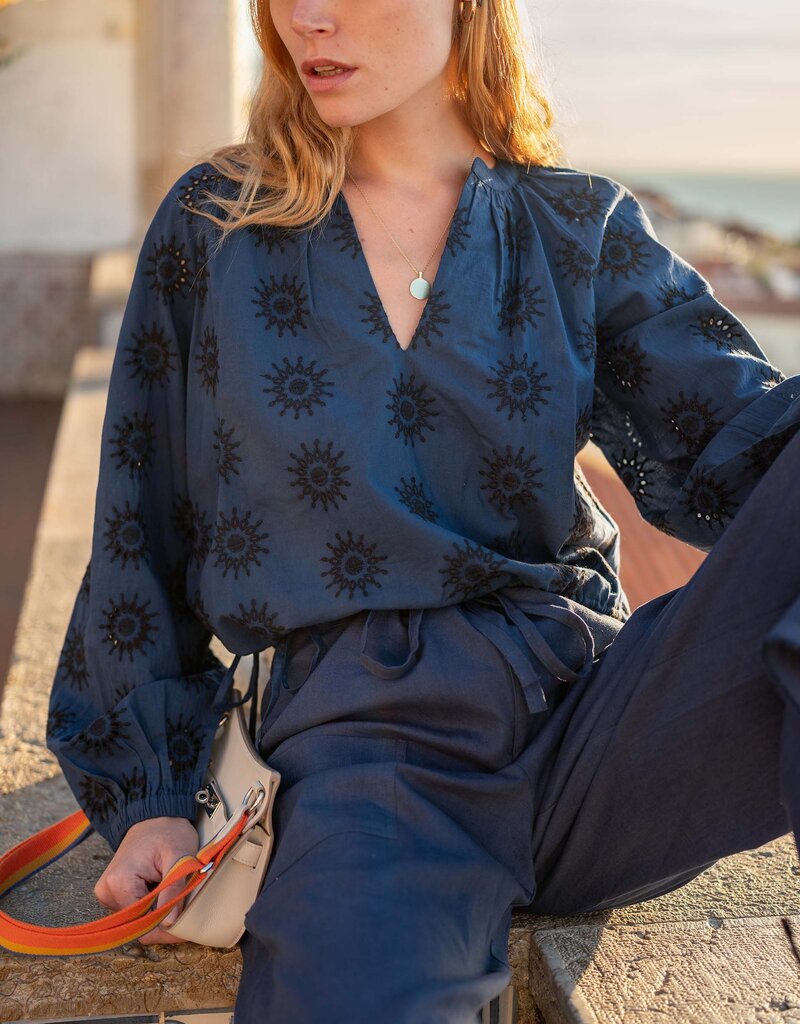 Voyageur by MerSea Voyageur Poete Eyelet Top