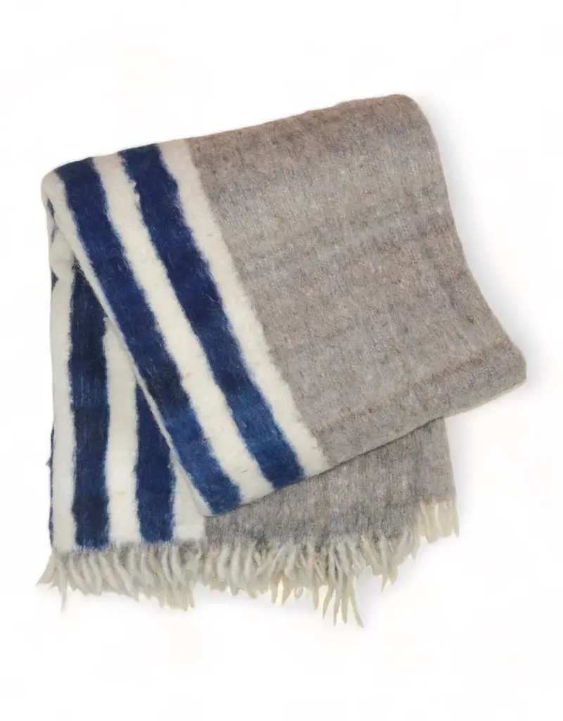 Meso Goods Meso Goods Ican Napped Wool Throw