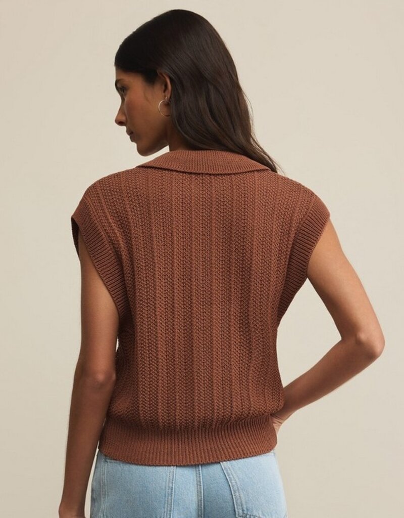 Z Supply Z Supply Lauden Crochet Polo