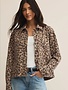 Z Supply Z Supply Bel Air Leopard Denim Jacket