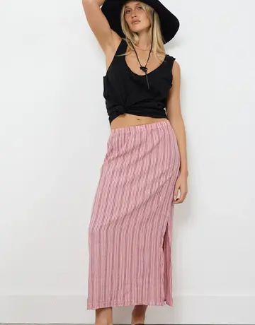 LA Made LA Made Victoria Linen Skirt