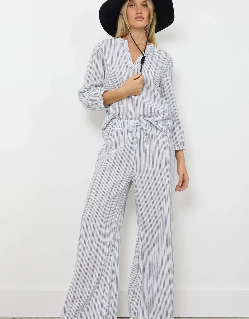 LA Made LA Made Gwen Linen Top
