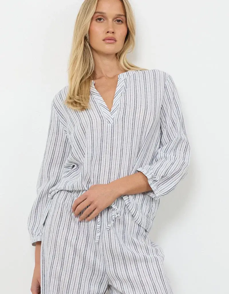 LA Made LA Made Gwen Linen Top