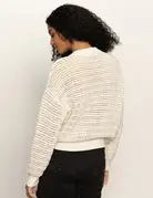 Sanctuary Sanctuary Open Knit Bomber Jacket