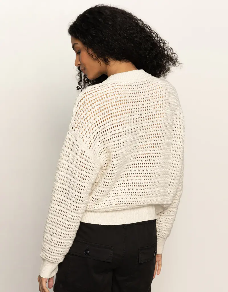 Sanctuary Sanctuary Open Knit Bomber Jacket