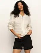 Sanctuary Sanctuary Open Knit Bomber Jacket