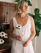 Z Supply Z Supply Adler Linen Jumpsuit