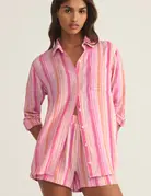 Z Supply Z Supply Saturdays Stripe Gauze Shirt