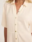 Z Supply Z Supply Marcell Button Up Romper