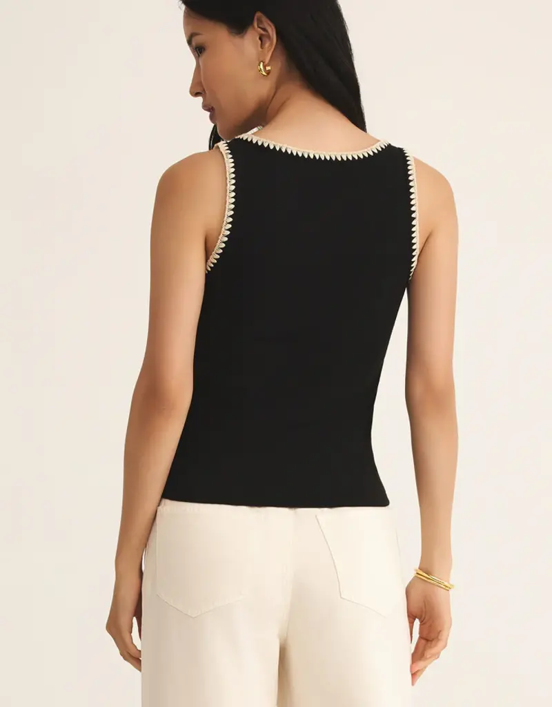 Z Supply Z Supply Jaidynn Whipstitch Rib Tank
