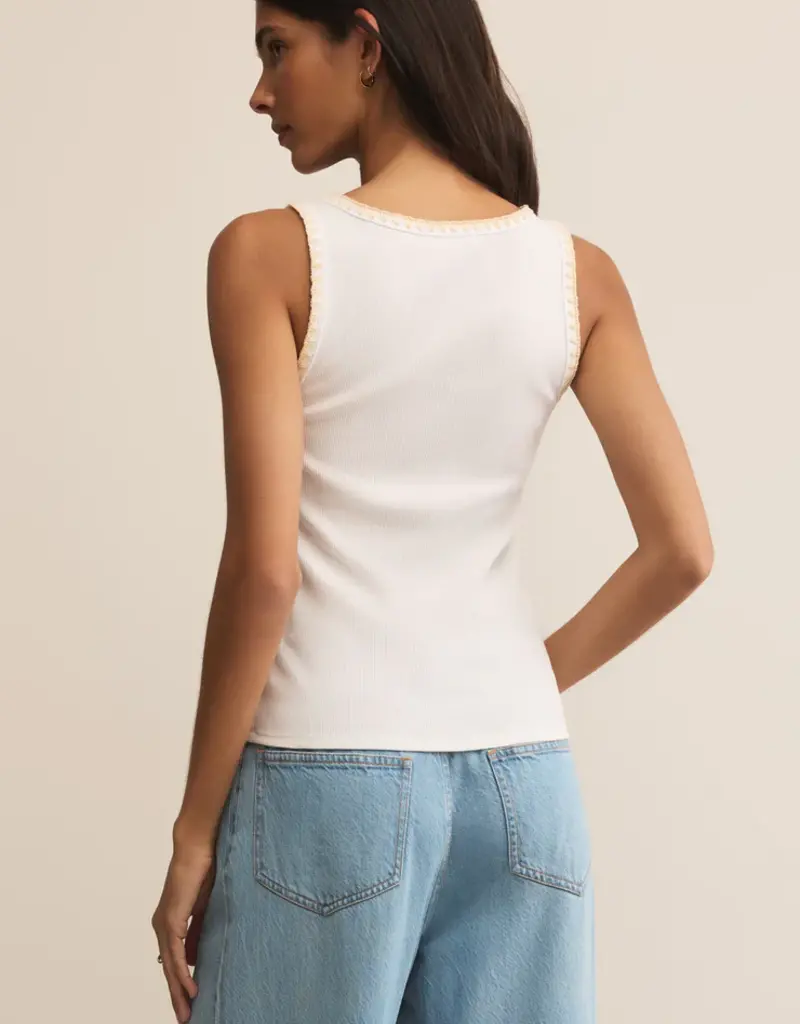 Z Supply Z Supply Jaidynn Whipstitch Rib Tank
