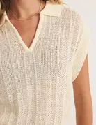 Z Supply Z Supply Lauden Crochet Polo