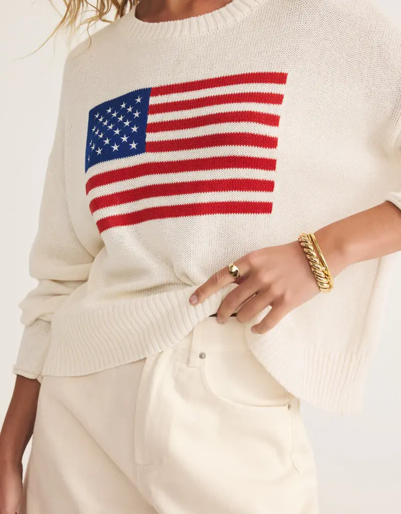 Z Supply Z Supply Sienna Flag Sweater